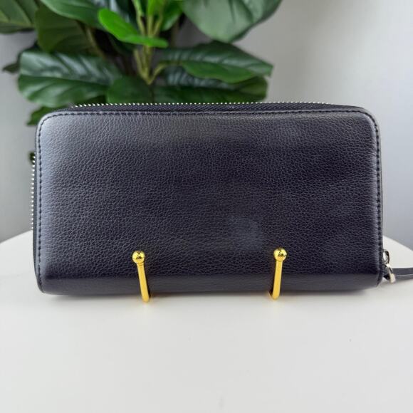 💎✨Authentic Balenciaga Logo Leather Continental Wallet - Picture 2 of 4